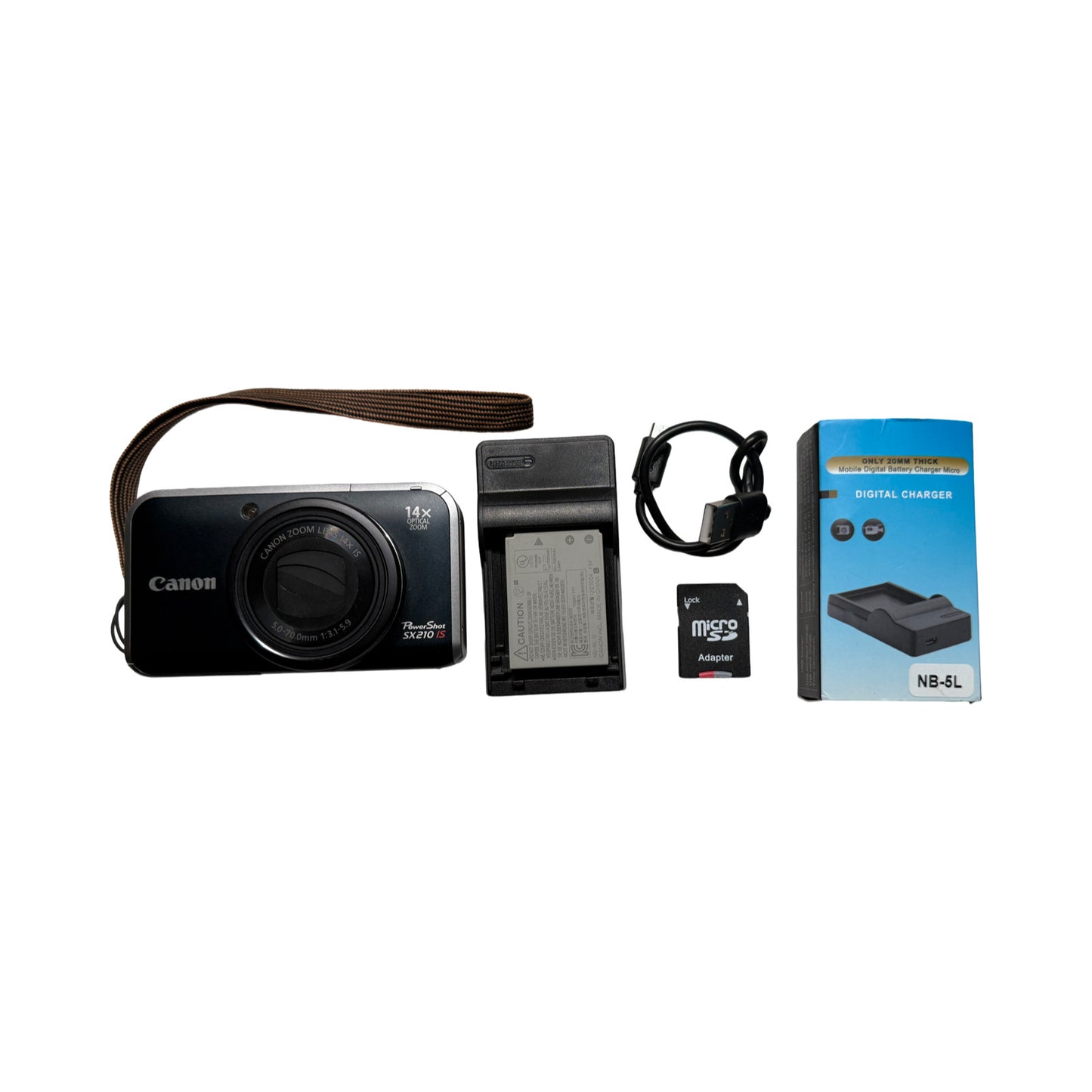 π· Canon PowerShot SX210 IS - Like New + Extras π₯