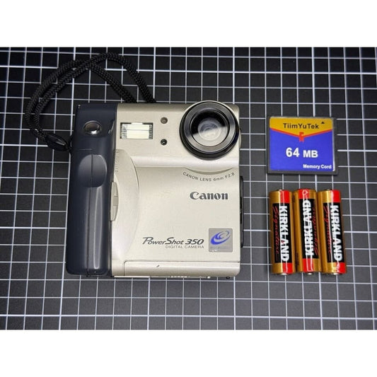 Canon Power Shot 350 Compact Digital Camera 6mm f2.8 | Used Rare