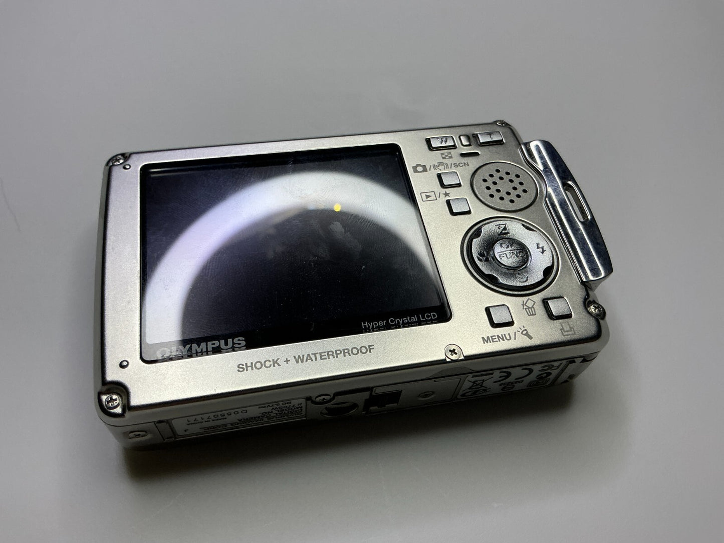 Olympus 770 SW Silver 3.0X Compact Digital Camera M2409  -  Very Good Condition